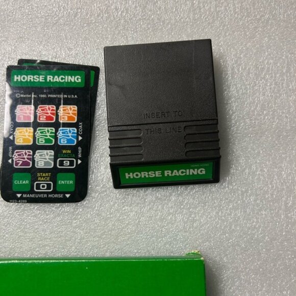 Mattel Intellivision Triple Action and Horse Racing Vintage Video Games - Picture 5 of 5